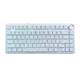 Игровая механическая клавиатура AULA F75 / Три режима подключения / Seiya Switch / White Lines - изображение 1