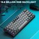 Ігрова магнітна дротова клавіатура AULA WIN60 HE PRО / 60% / Hall Effect / Rapid Trigger / Semantic Magnetic Switch / Grey - зображення 4