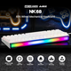 Игровая механическая проводная клавиатура Ajazz NK68 / Red Switch / 65% / RGB / White - изображение 2