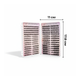 Самоклеящиеся накладные ресницы-пучки Self Adhesive Lashes, 360 шт., изгиб 30D, пучковые ресницы, чёрные - изображение 7