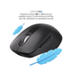 Мышь OfficePro M265B Wireless/Bluetooth Silent Click Black - изображение 8