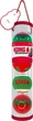 Zestaw piłek dla psów Kong Holiday Occasions Balls M 4 szt (35585535142 / 35585531311) - obraz 1