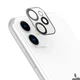 Защитное стекло на камеру для iPhone 11 Pro Max прозрачное с ободком - изображение 1