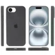 Чохол Silicone Premium case з захистом камери для iPhone 16e та iPhone 17e Full Camera Protective dark grey 0958 - изображение 3