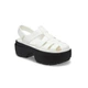 Жіночі сандалі Stomp Fisherman Crocs на платформі 39-40 (m7/w9 US) 26 см Білий 1159850962 - зображення 4