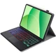 Чехол с Bluetooth - клавиатурой Magnet Flip Cover для Oppo Pad SE 2025 / OnePlus Pad Lite 2025 с RGB подсветкой и тачпадом black - изображение 2