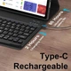 Чехол с Bluetooth - клавиатурой Magnet Flip Cover для Oppo Pad SE 2025 / OnePlus Pad Lite 2025 и Bluetooth - мышкой black - изображение 2