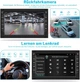Автомагнітола Hikity Car Radio for VW T5 Golf 4 Bora Polo MK5 Passat B5 Jetta Peugeot 307 / 7'' / USB / WI-FI / GPS / Bluetooth / Black Б/В - изображение 5