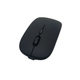 Безпроводная аккумуляторная бесшумная тонкая мышка Dual-mode mouse 2.4 ГГц+Вluetooth 5.0 Черная матовая - изображение 6