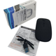 Безпроводная аккумуляторная бесшумная тонкая мышка Dual-mode mouse 2.4 ГГц+Вluetooth 5.0 Черная матовая - изображение 8