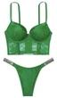 Комплект Victoria’s Secret з 2-им Push up Зелений 34B-XS - изображение 1