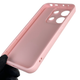 Чохол силіконовий оригінальний Soft Touch з 3D принтом милий ведмедик для Xiaomi Redmi Note 13 4G рожевий (Повний захист камери) - зображення 3