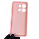 Чохол силіконовий оригінальний Soft Touch з 3D принтом милий ведмедик для Xiaomi Redmi Note 13 4G рожевий (Повний захист камери) - зображення 4