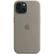 Чохол Silicone Case with MagSafe для Apple iPhone 15 (MT0Q3) Clay - зображення 3