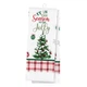 Набір кухонних рушників Ardesto Christmas Tree 2 шт 38x63 см, бавовна, зелений - зображення 1
