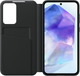 Чохол-книжка Smart Clear View Cover для Samsung Galaxy A55 (A556) (EF-ZA556CBEGWW) Black - зображення 4
