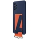 Чохол Silicone Cover with Strap для Samsung Galaxy A73 (A736) (EF-GA736TNEGRU) Navy - изображение 2