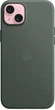 Чохол FineWoven with MagSafe для Apple iPhone 15 Plus (MT4F3) Evergreen - изображение 3