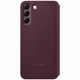 Чохол-книжка Smart Clear View Cover для Samsung Galaxy S22 Plus (S906) (EF-ZS906CEEGRU) Burgundy - изображение 3
