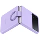 Чохол Silicone Cover with Ring для Samsung Galaxy Flip 4 (F721) (EF-PF721TVEGUA) Lavender - изображение 4
