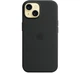 Чохол Silicone Case with MagSafe для Apple iPhone 15 Plus (MT103) Black - изображение 1