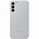 Чохол-книжка LED View Cover для Samsung Galaxy S22 Plus (S906) (EF-NS906PJEGRU) Light Gray - изображение 3