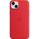 Чохол Silicone Case with MagSafe для Apple iPhone 14 Plus (MPT63) Red - зображення 2