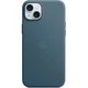 Чохол FineWoven with MagSafe для Apple iPhone 15 Plus (MT4D3) Pacific Blue - изображение 1