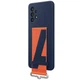 Чохол Silicone Cover with Strap для Samsung Galaxy A53 (A536) (EF-GA536TNEGRU) Navy - зображення 3