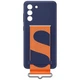Чохол Silicone Cover with Strap для Samsung Galaxy S21 FE (G990) (EF-GG990TNEGRU) Navy - зображення 4
