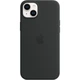 Чохол Silicone Case with MagSafe для Apple iPhone 14 Plus (MPT33) Midnight - зображення 2
