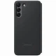 Чохол-книжка LED View Cover для Samsung Galaxy S22 Plus (S906) (EF-NS906PBEGRU) Black - изображение 2