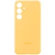 Чохол Silicone Cover для Samsung Galaxy S24 Plus (S926) (EF-PS926TYEGWW) Yellow - изображение 4
