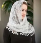 Хустка мереживна Біла на голову Styduo dekory 5721/025 - зображення 2