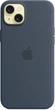 Чохол Silicone Case with MagSafe для Apple iPhone 15 Plus (MT123) Storm Blue - зображення 2
