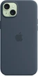 Чохол Silicone Case with MagSafe для Apple iPhone 15 Plus (MT123) Storm Blue - зображення 4