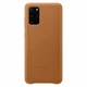Чохол Leather Cover для Samsung Galaxy S20 Plus (G985) (EF-VG985LAEGRU) Brown - изображение 1