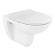 Підвісний унітаз Roca Debba Round Rimless з сидінням (A34H992000) - изображение 1