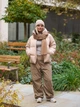 Пуховик Uniqlo розмір L бежевий (31) (469896) - изображение 19