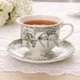Порцелянова чашка зі блюдцем 220 мл Vintage Rose (K199) - зображення 2