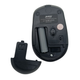 Бездротова акумуляторна безшумна миша JEDEL WD156 4D Dual mode 2.4Ghz+BT 800-1200-1600 DPI 400mAh Ергономічна Grey-Black - зображення 6