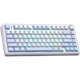 Клавіатура бездротова Aula F75 Gasket Greywood V3 RGB White/Blue (6948391208633) - зображення 1
