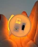 Свеча No Brand с Led подсветкой 4,7x3,7 Белый (DN32927) - изображение 2