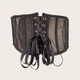 Корсет широкий жіночий Honey Fashion Accessories XS/S/M чорний (40к009) - зображення 2