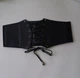 Ремінь-корсет широкий жіночий Honey Fashion Accessories XS/S/M чорний (40к004) - изображение 8