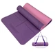 Коврик для йоги и фитнеса EasyFit Polarity Padma с ремене EF-A19241s-VP,фиолетово-розовый 183×61×0,6 см, - изображение 1