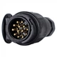 Вилка на прицеп 13 контактная KAMAR 13 PIN 12V W-13-B - изображение 5