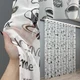 Тюль VR-Textil 1791т Льон Білий з чорним 200х270 см (42-0916) - зображення 1