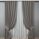 Комплект готовых штор VR-Textil Блэкаут Midnight № 1228ш Серый 150х290 см 2 шт (33-0064) - изображение 2