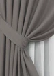 Комплект готовых штор VR-Textil Блэкаут Midnight № 1228ш Серый 150х290 см 2 шт (33-0064) - изображение 5